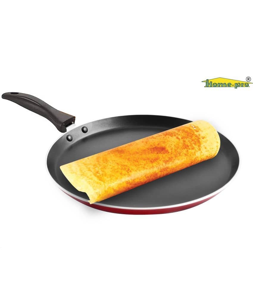 HomePro - Dosa Tawa | Non-Stick Aluminum | Bakelite Handle | Induction & Gas Stove | ( Pack of 1 ) - Cookware | Buy online on ZillyBuy