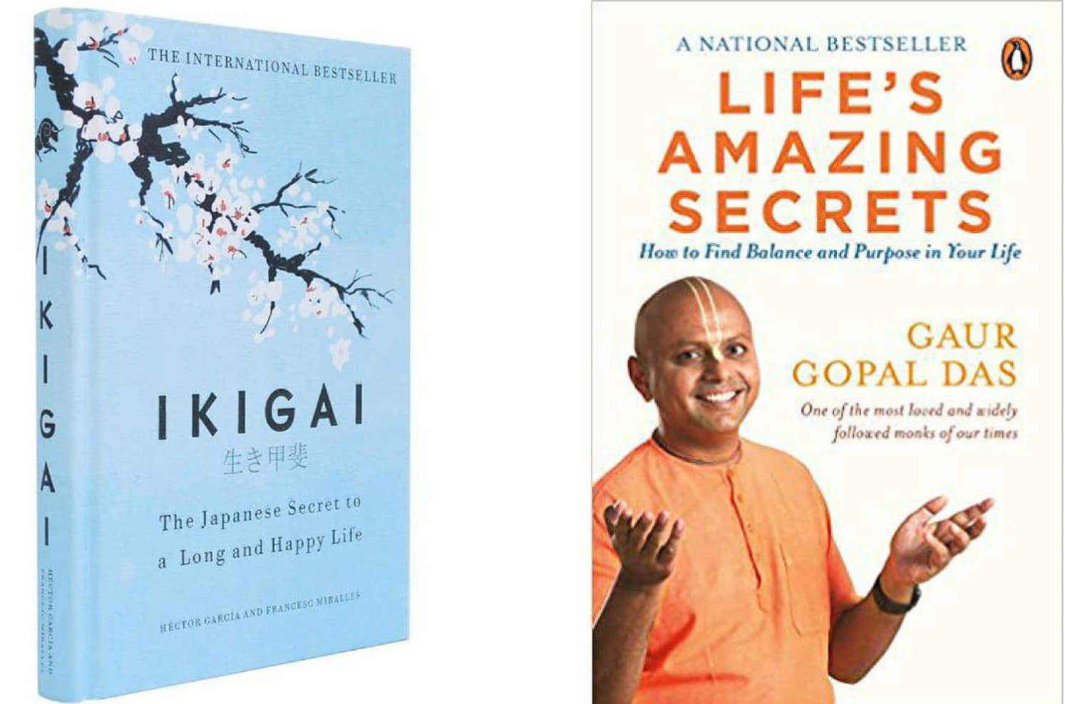 IKIGAI (English, Hardcover,)+(Life's Amazing Secrets, Paperback) - Stationery | Buy online on ZillyBuy