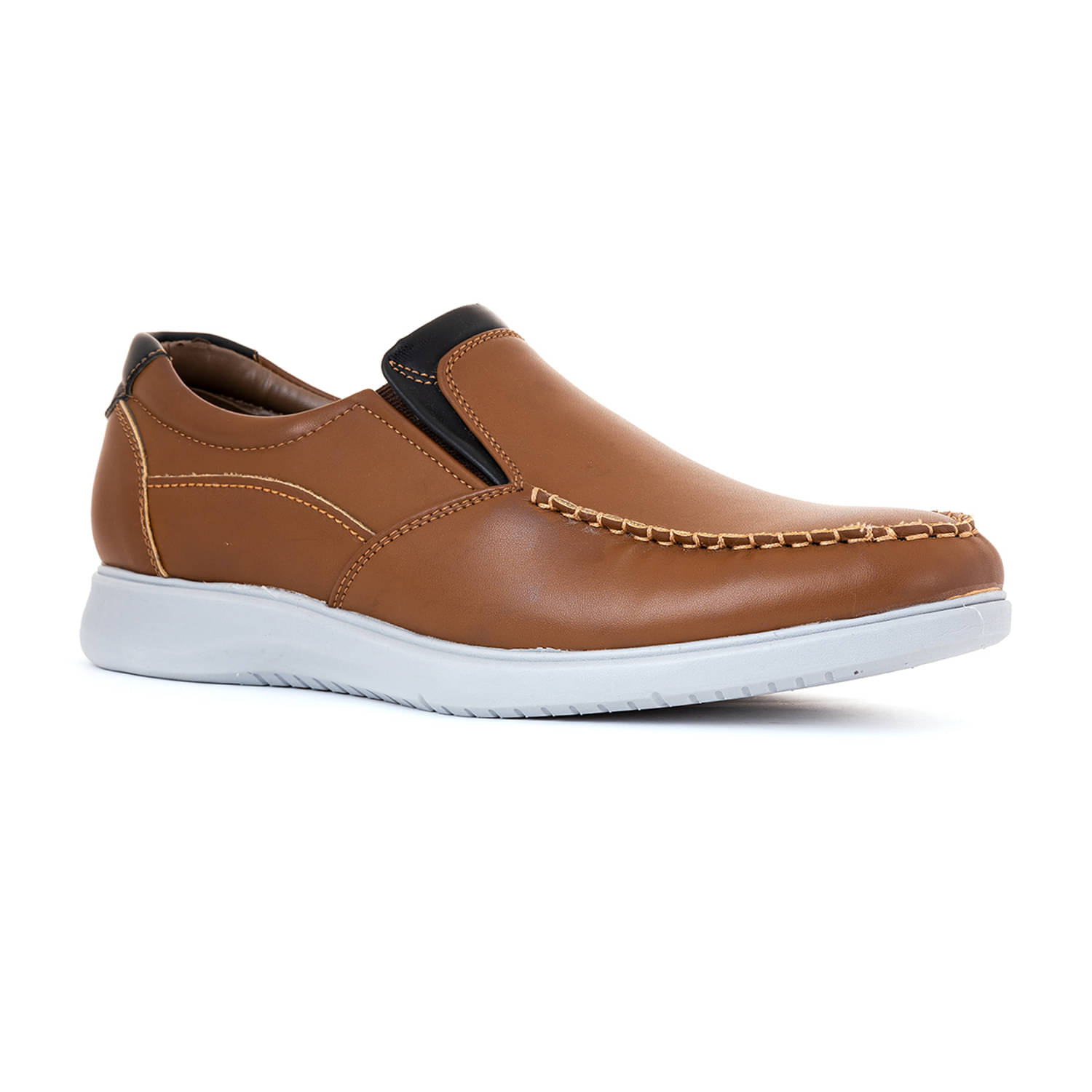     			Khadim's - Brown Men's Slip-on Shoes