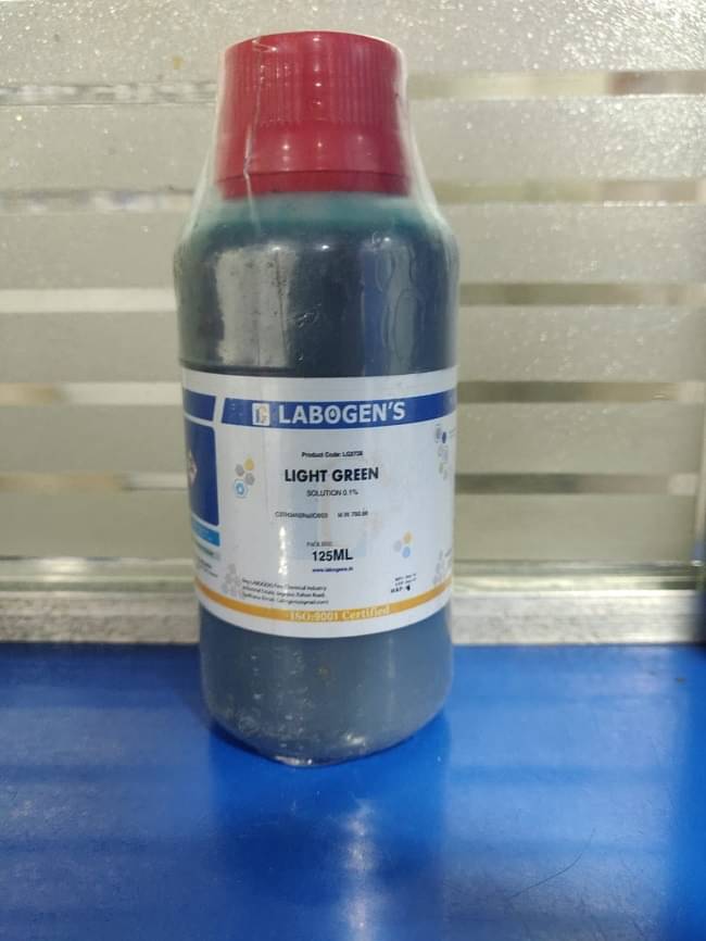     			LIGHT GREEN 0.1% SOLUTION 125ML