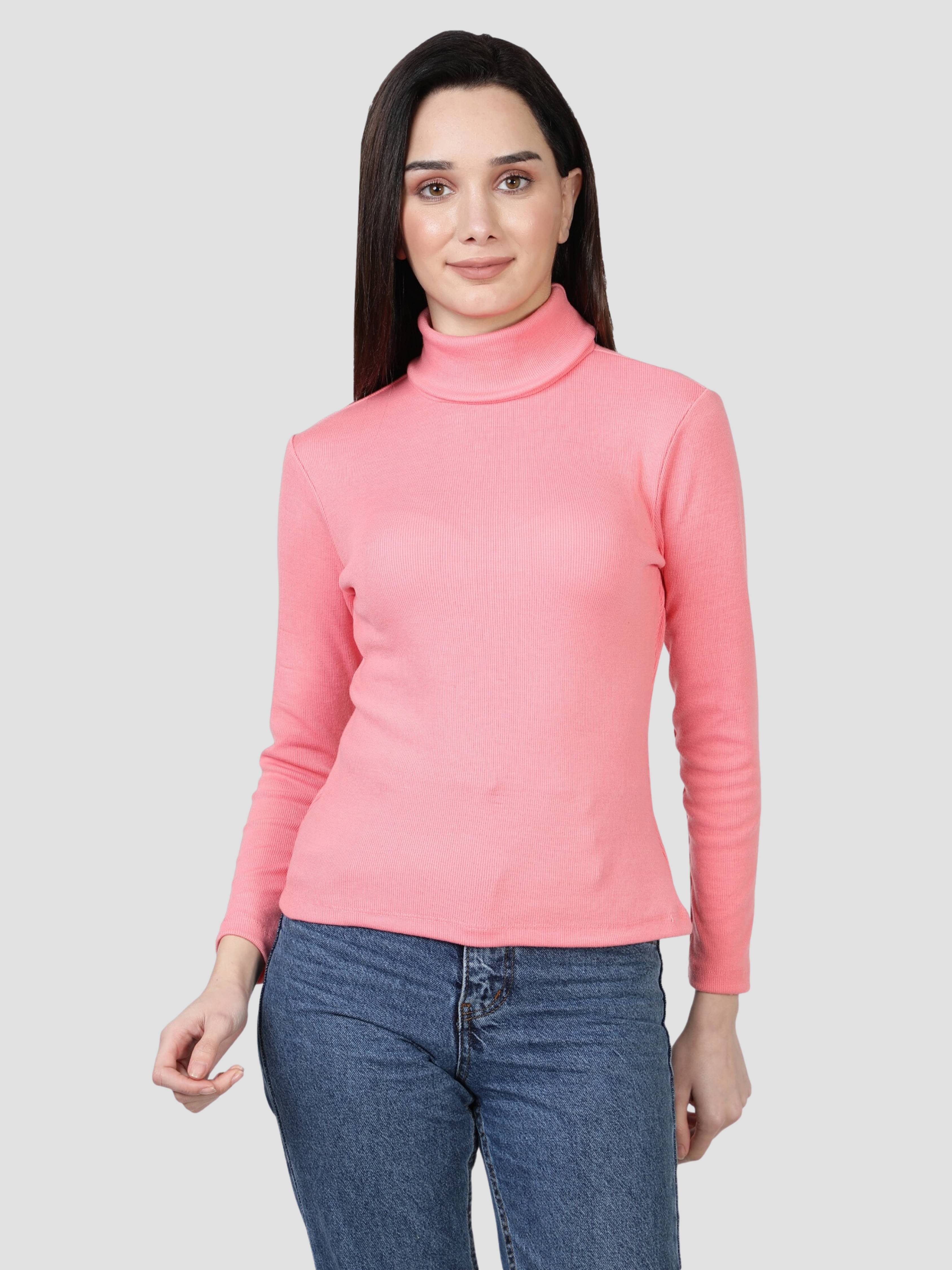 NUEVOSDAMAS Women's Cotton Regular Top ( Pink )     			NUEVOSDAMAS Women's Cotton Regular Top ( Pink )