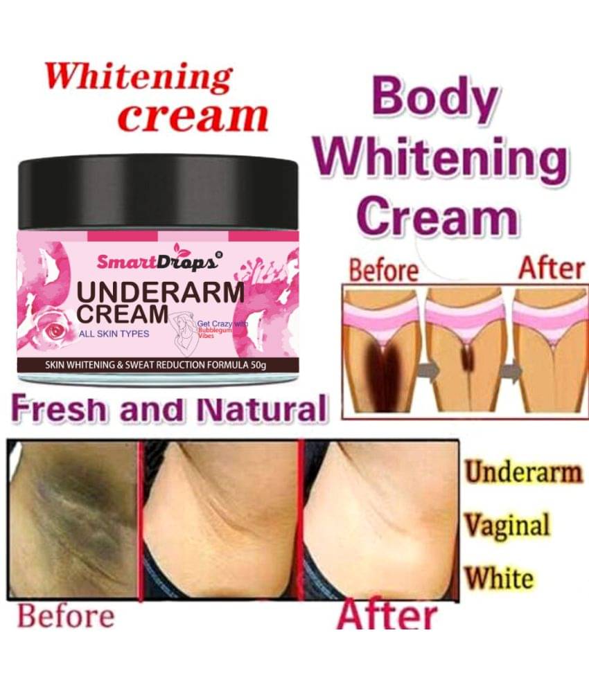 Smartdrops Underam Whitening Skin Brightning Cream Hand Cream 50 g - Pack of 1 Smartdrops Underam Whitening Skin Brightning Cream Hand Cream 50 g - Pack of 1