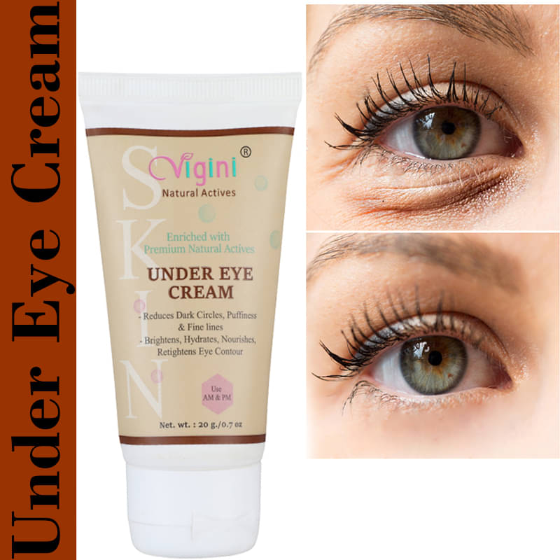     			Vigini Bye Bye Dark circles Skin Glow Under Eye Cream Anti Wrinkles Gel Cream Eye Roller 40 g