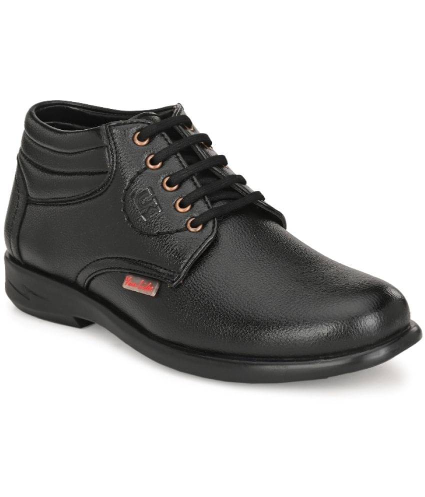     			YOU LIkE V001 - Black Men's Boat Shoes