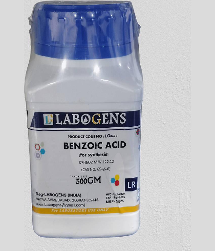 BENZOIC ACID 500GM - Stationery | Buy online on ZillyBuy