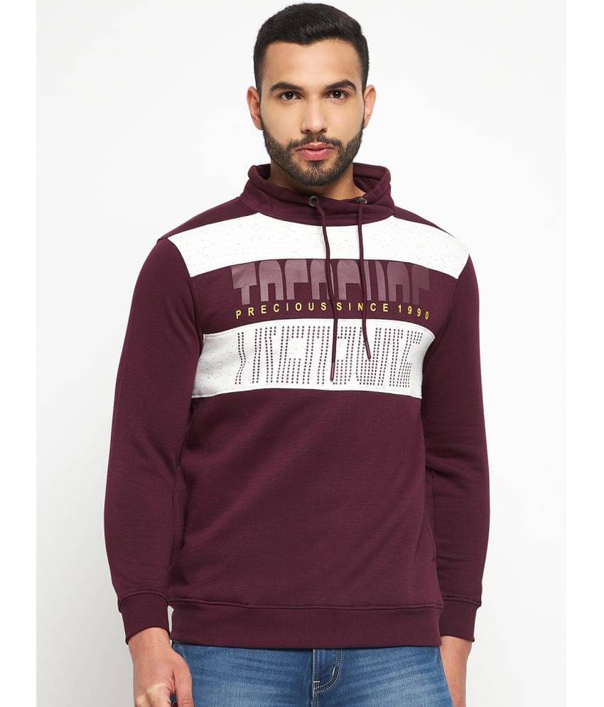     			Duke - Burgundy Fleece Regular Fit Men's Sweatshirt ( Pack of 1 )