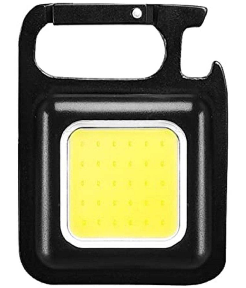     			INSHOP - Black Men's Flashlight Keychain ( Pack of 1 )