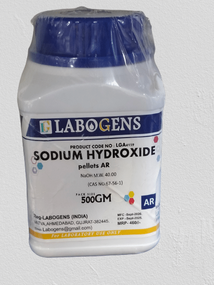     			SODIUM HYDROXIDE PELLETS AR 500GM
