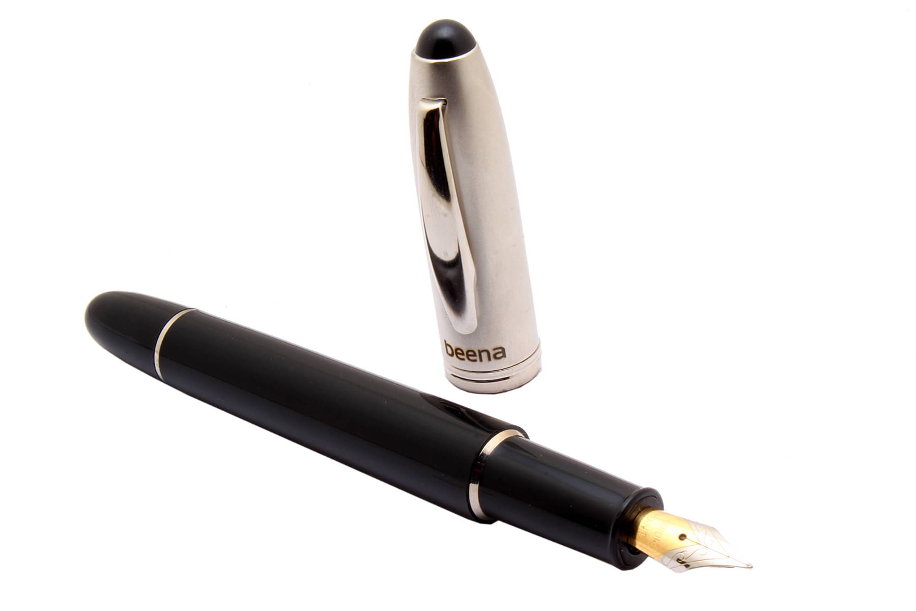     			Srpc Beena Magic Black Retractable Fountain Pens With Cartridge