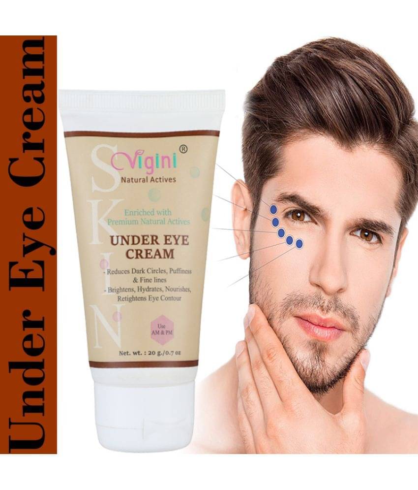     			Vigini Dark Circle Spot Remover Gel Cream Under Eye Skin Wrinkles Puffiness Eye Roller 20 g