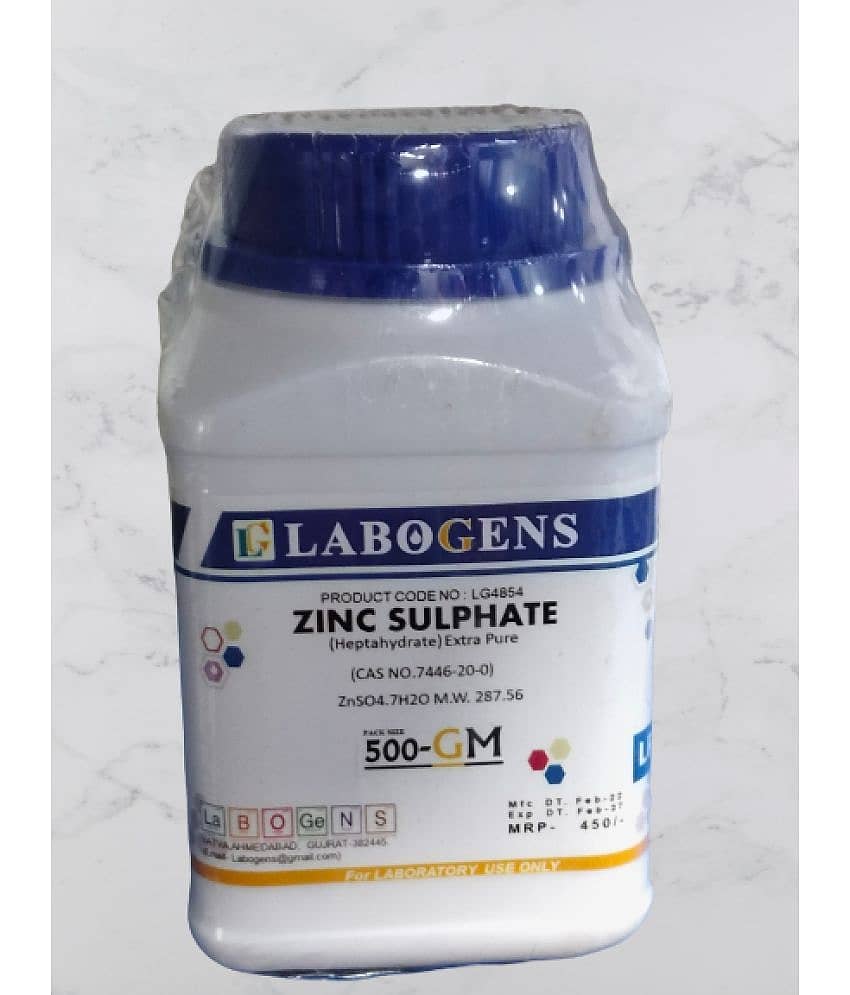 ZI-NC SUL-PHATE (HEPTAHYDRATE) EXTRA PURE - Stationery | Buy online on ZillyBuy