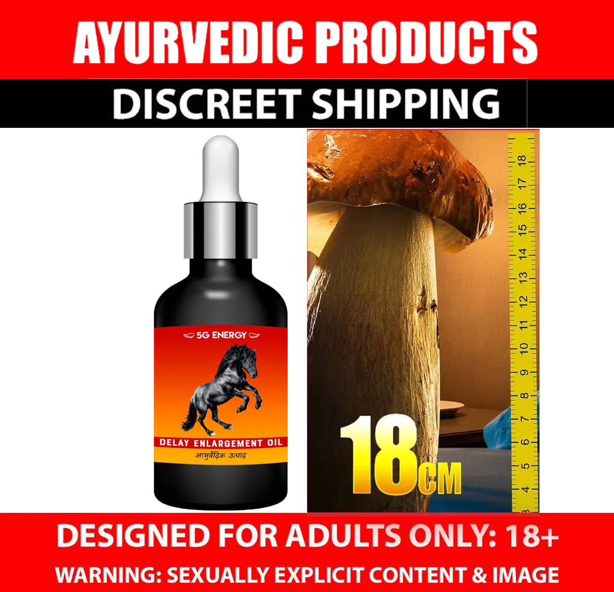 5G Energy ™100% Ayurvedic and Natural Extra Performance 9 Inch lamba Ling Penis Enlargement Dick oil for Men (50ML) 5G Energy ™100% Ayurvedic and Natural Extra Performance 9 Inch lamba Ling Penis Enlargement Dick oil for Men (50ML)