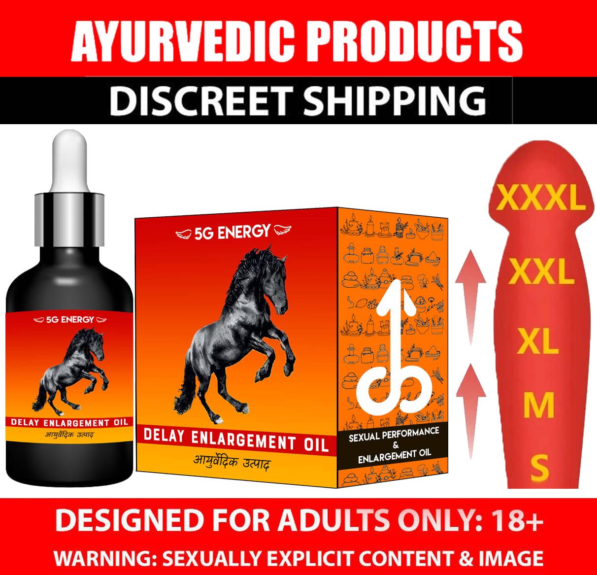 5G Energy ™ 100% Ayurvedic and Natural  Best Performance Penis  Sandha Oil, pens bigger oil for Men Sanda oil (50ML)     			5G Energy ™ 100% Ayurvedic and Natural  Best Performance Penis  Sandha Oil, pens bigger oil for Men Sanda oil (50ML)