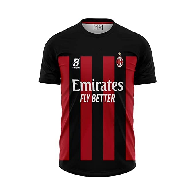 AC MILAN HOME FOOTBALL JERSEY - Sports and Fitness Equipment | Buy online on ZillyBuy