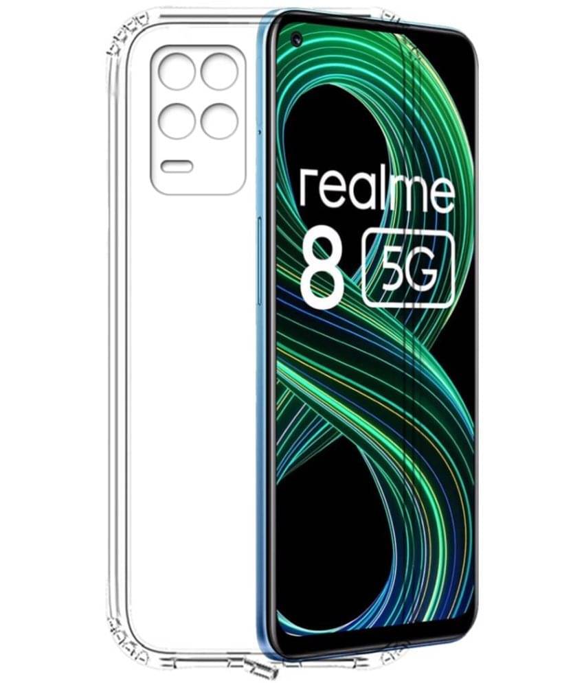 Case Vault Covers - Transparent Silicon Silicon Soft cases Compatible For Realme narzo 30 5G ( Pack of 1 ) Case Vault Covers - Transparent Silicon Silicon Soft cases Compatible For Realme narzo 30 5G ( Pack of 1 )