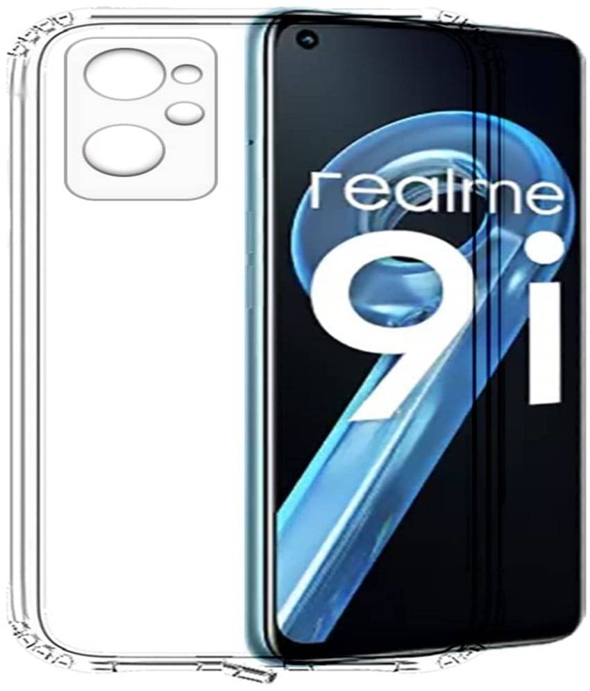 Case Vault Covers - Transparent Silicon Silicon Soft cases Compatible For Realme 9i ( Pack of 1 ) Case Vault Covers - Transparent Silicon Silicon Soft cases Compatible For Realme 9i ( Pack of 1 )