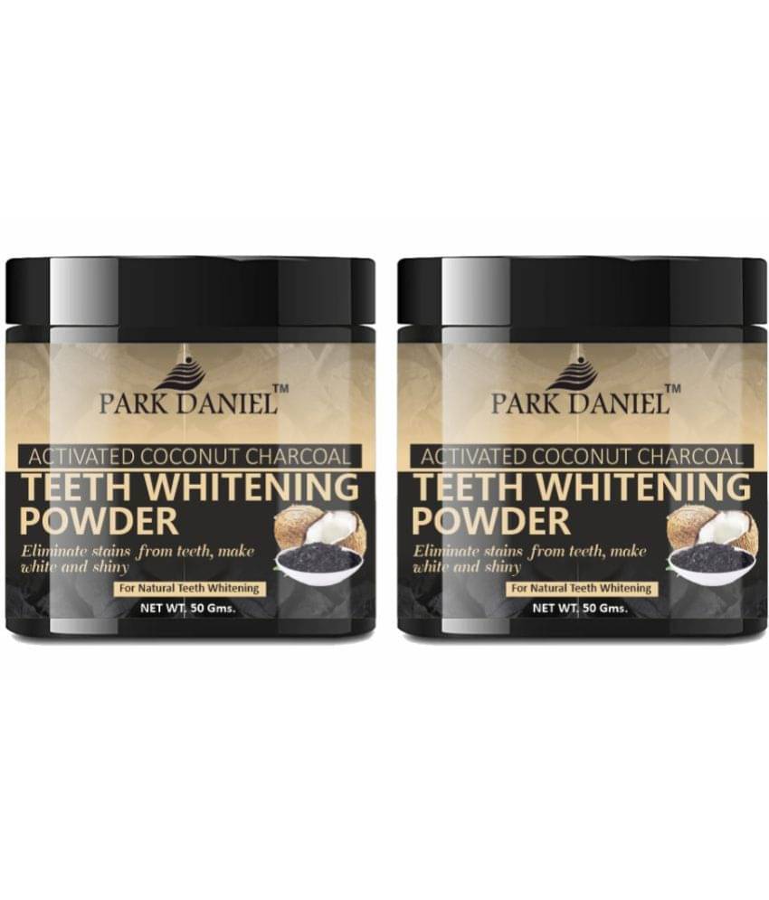 Park Daniel Coconut Shell Activated Charcoal Tooth Powder Breath Freshener 50 g Pack of 2 Park Daniel Coconut Shell Activated Charcoal Tooth Powder Breath Freshener 50 g Pack of 2