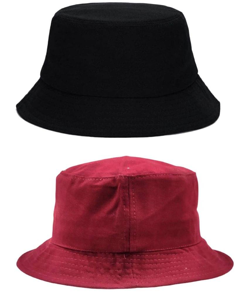 Zacharias - Multi Color Cotton Men's Hat ( Pack of 2 ) Zacharias - Multi Color Cotton Men's Hat ( Pack of 2 )