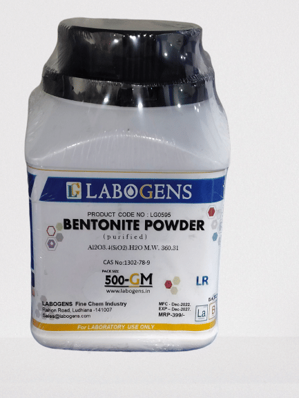     			BENTONITE POWDER (PURIFIED) 500GM