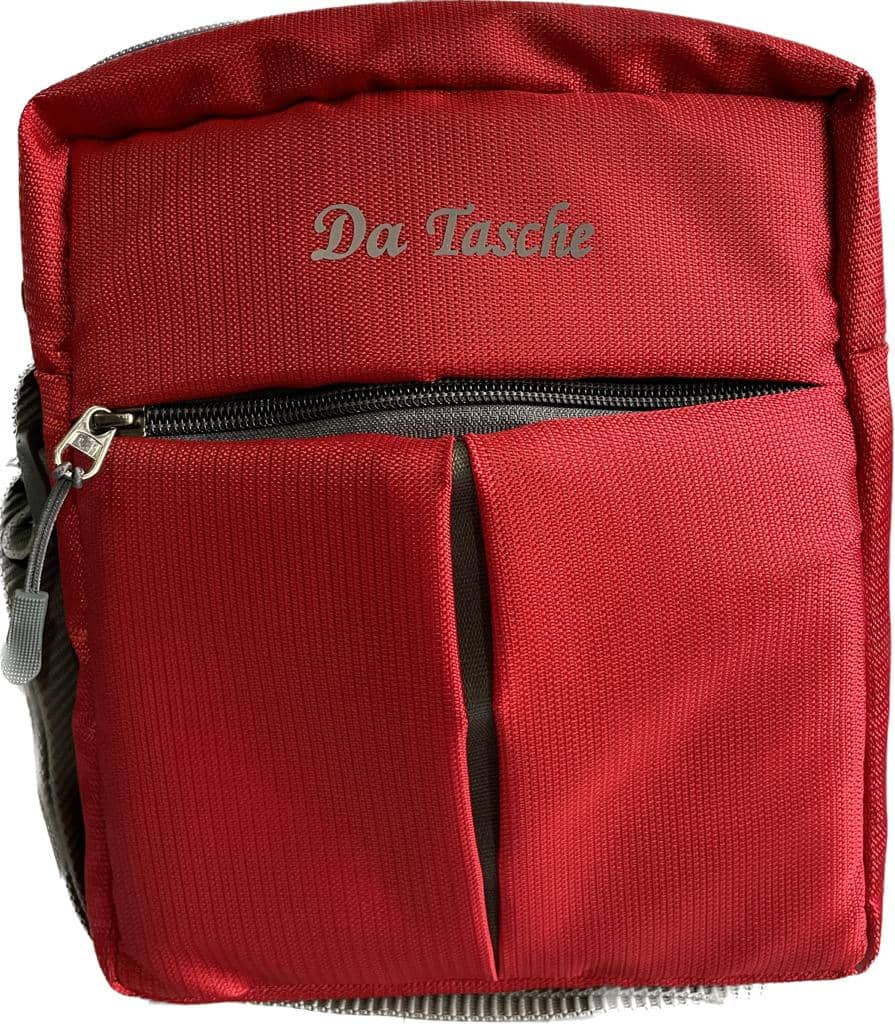 Da Tasche LW-SLING Polyester Red Passport Holder - Handbags | Buy online on ZillyBuy