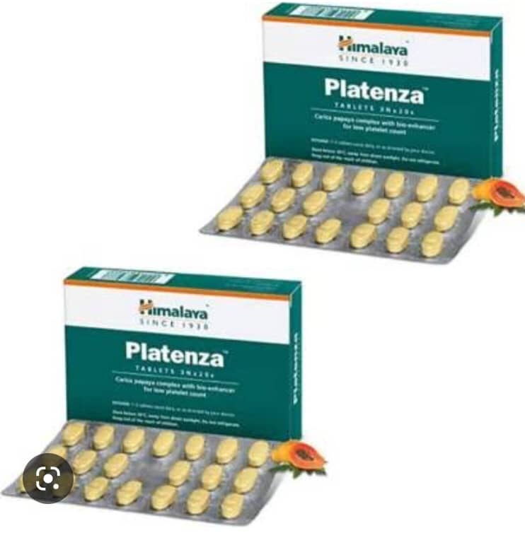 HIMALAYA COMPANY PLATENZA TABLETS AND PLATENZA LIQUID  ( PACK OF 2)