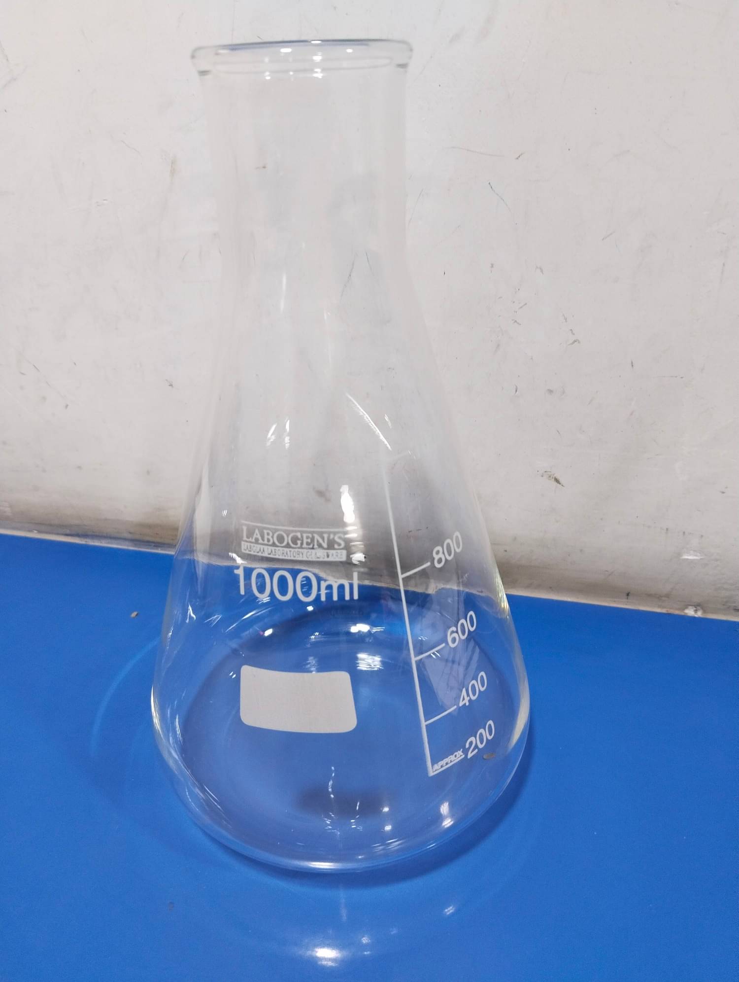     			LABOGENS NARROW MOUTH  CONICAL FLASK 1000ML