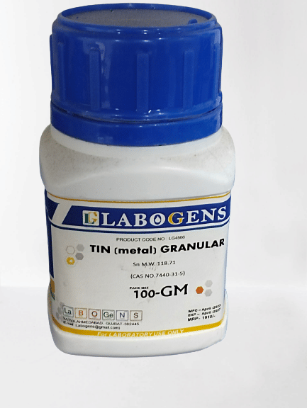     			TIN (METAL) GRANULAR 100GM
