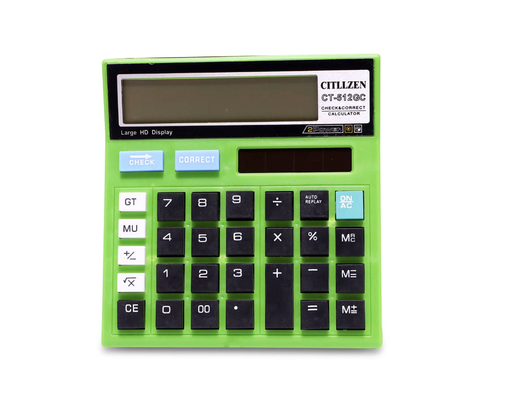     			citllzen - 12 Digits Basic Calculator