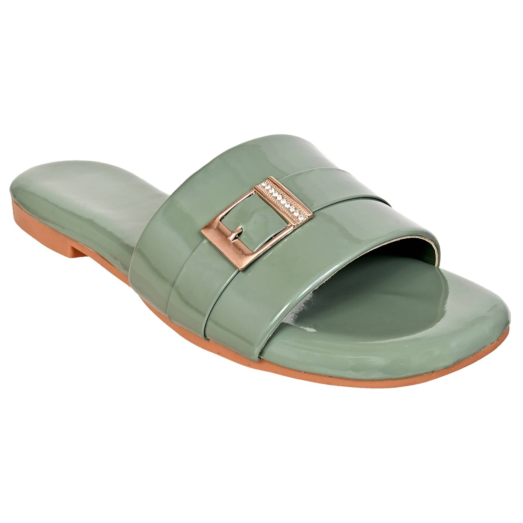     			Altek - Green Women's Flats