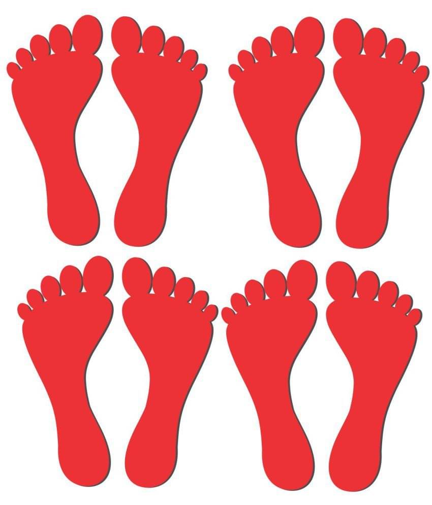 Asmi Collection Acrylic 3D Goddess Lakshmi Footprints Wall Sticker ( 10 x 4 cms ) Asmi Collection Acrylic 3D Goddess Lakshmi Footprints Wall Sticker ( 10 x 4 cms )