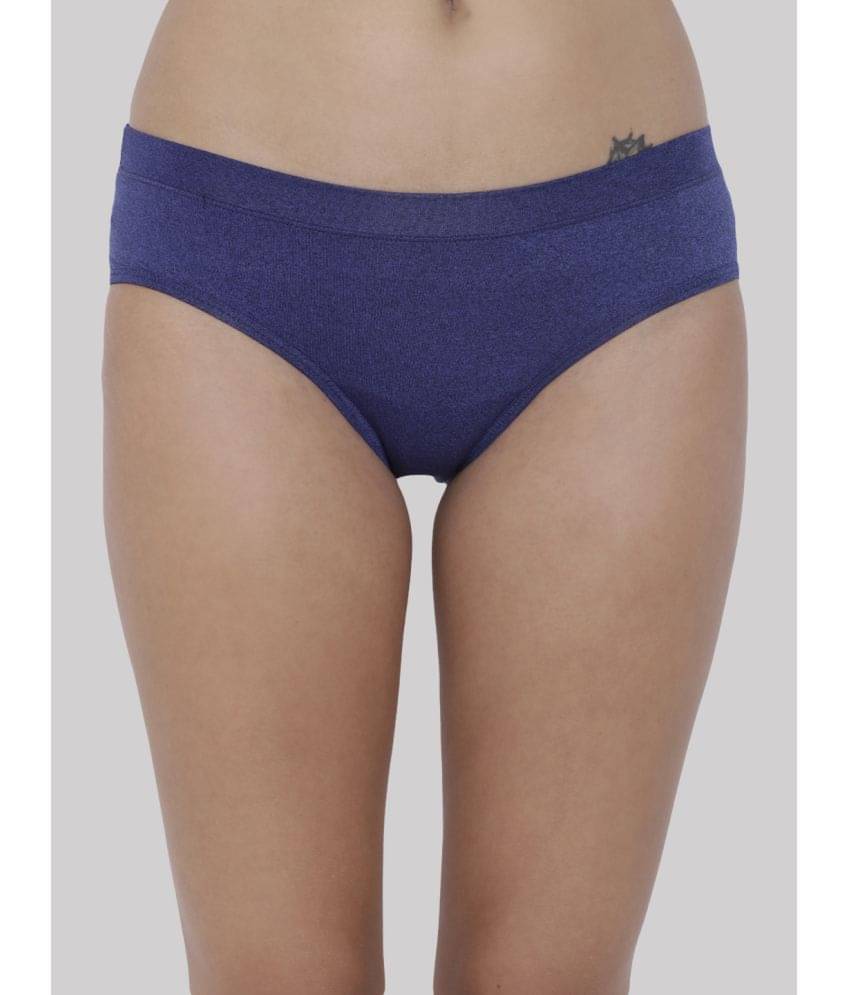 BASIICS By La Intimo Polyester Self Design Women's Briefs ( Navy Blue ) BCPHP03 BASIICS By La Intimo Polyester Self Design Women's Briefs ( Navy Blue ) BCPHP03
