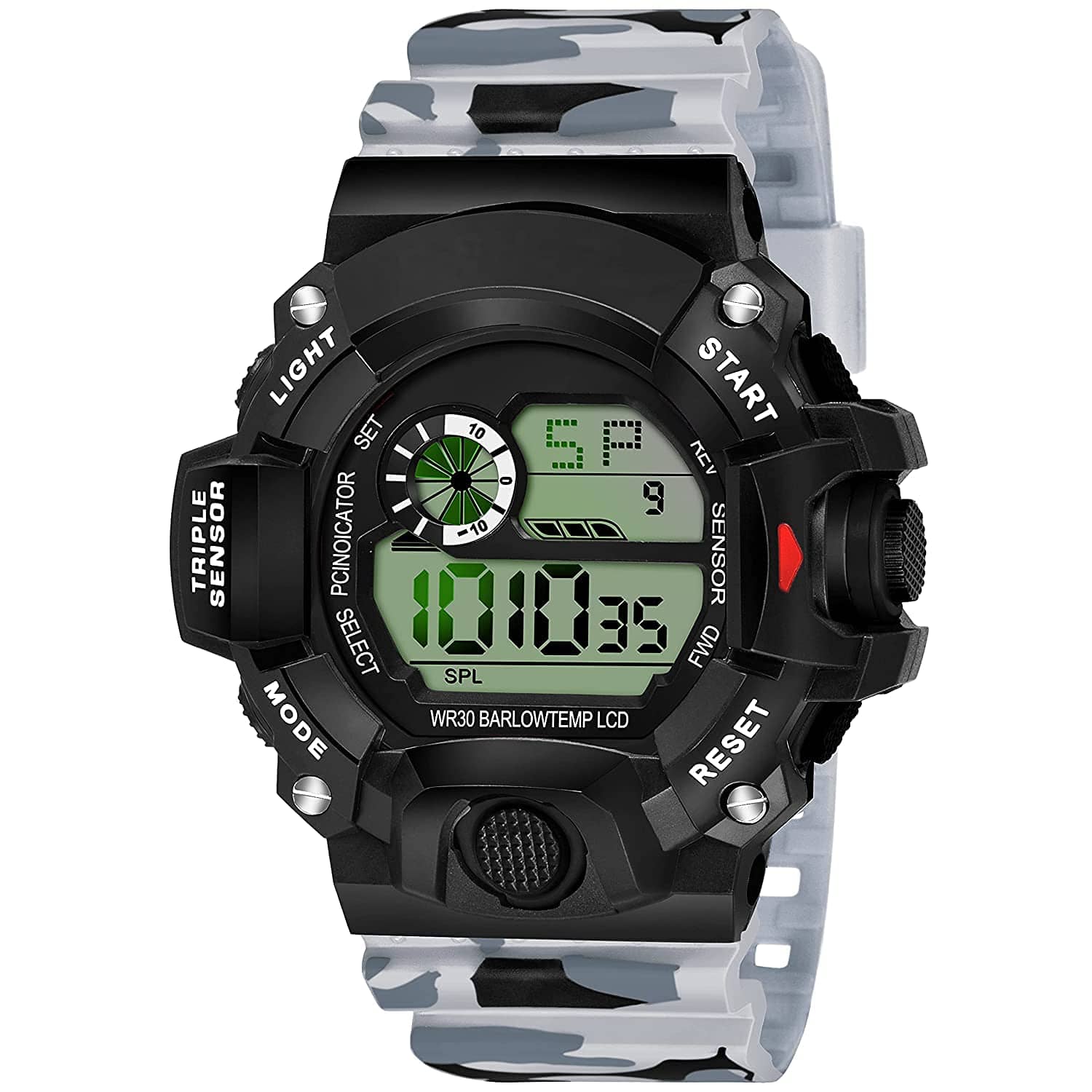 DECLASSE - White Resin Digital Men's Watch