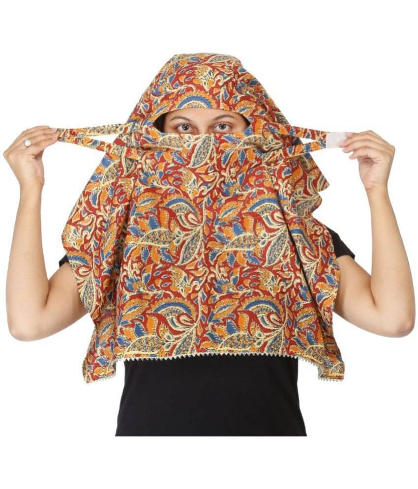     			DEEPNYRA - LIVING STYLE - Multicolor Cotton Women's Scarf ( Pack of 1 )