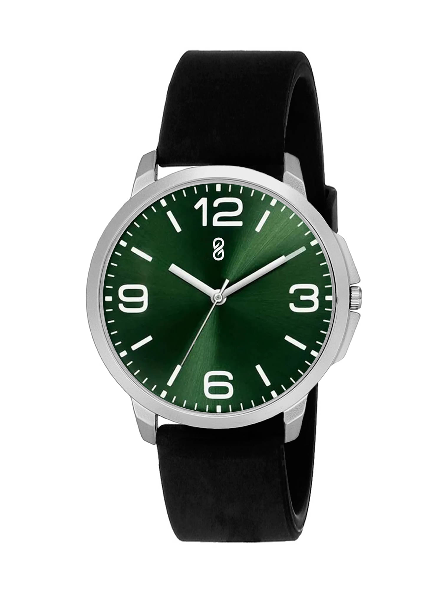     			DIGITRACK - Black Silicon Analog Men's Watch