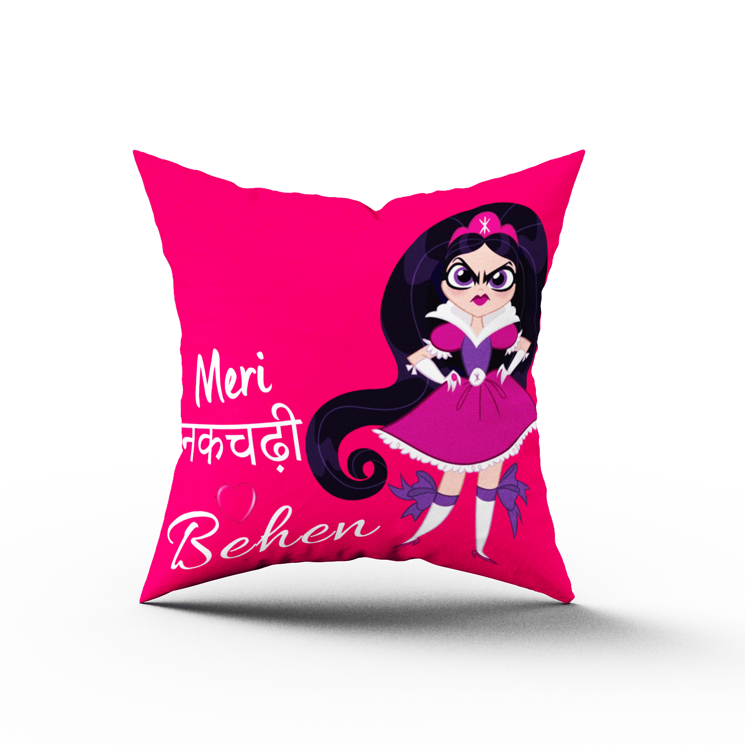    			Ros - Multicolor Polyester Gifting Printed Cushion