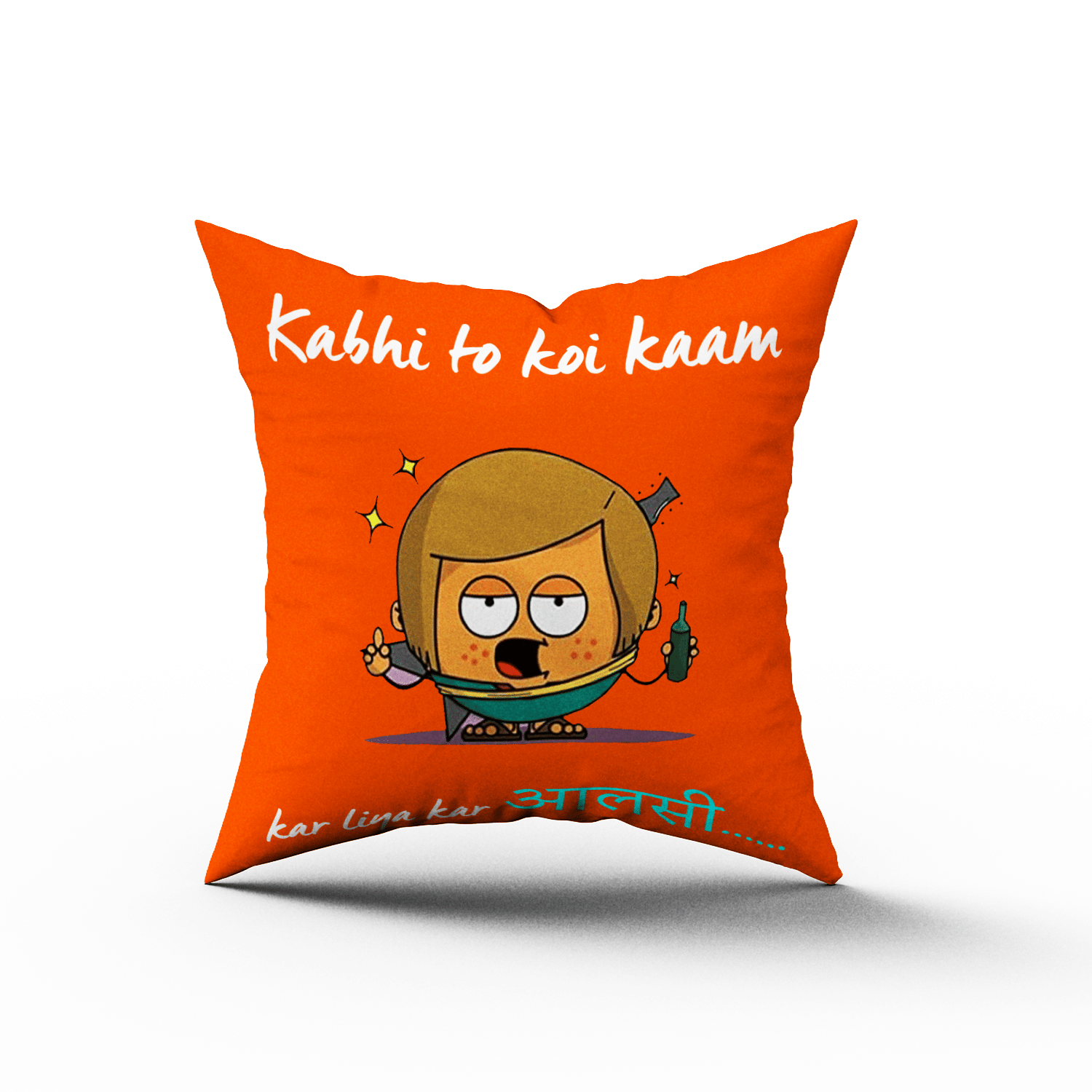     			Ros - Multicolor Polyester Gifting Printed Cushion