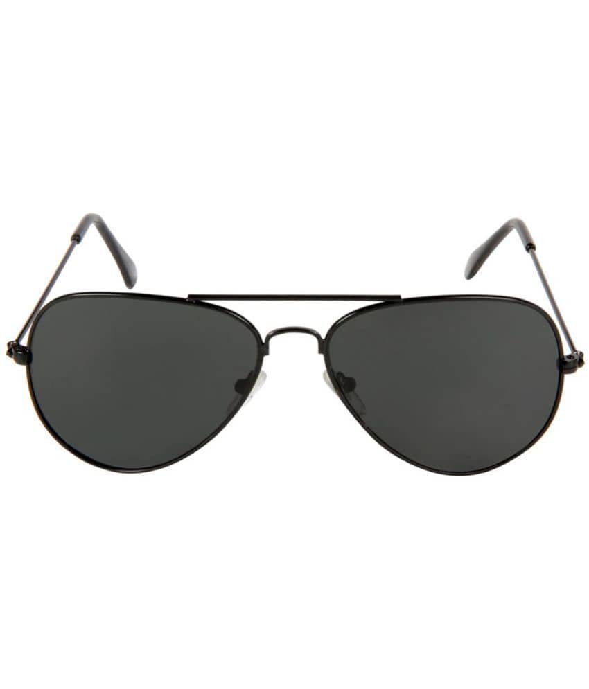 Kanny Devis - Black Pilot Sunglasses ( Pack of 1 ) - Sunglasses | Buy online on ZillyBuy