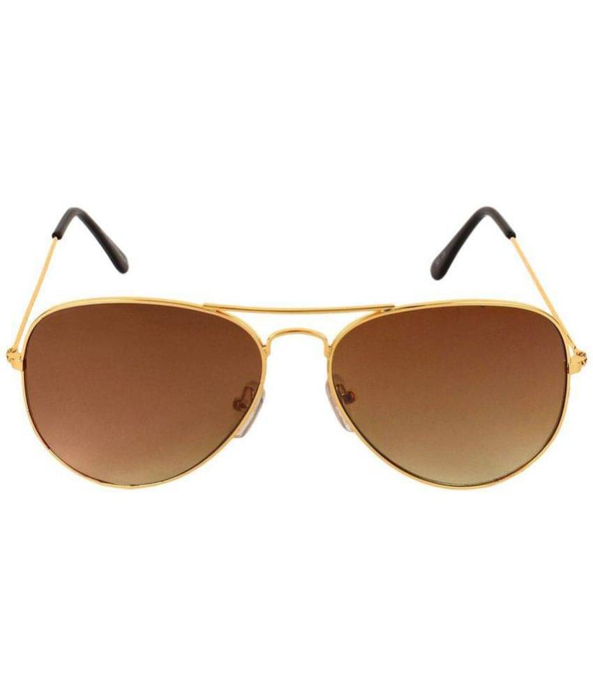 Kanny Devis - Gold Pilot Sunglasses ( Pack of 1 )     			Kanny Devis - Gold Pilot Sunglasses ( Pack of 1 )