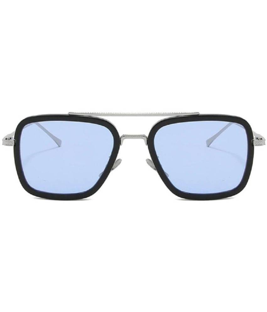 Kanny Devis - Silver Rectangular Sunglasses ( Pack of 1 ) Kanny Devis - Silver Rectangular Sunglasses ( Pack of 1 )