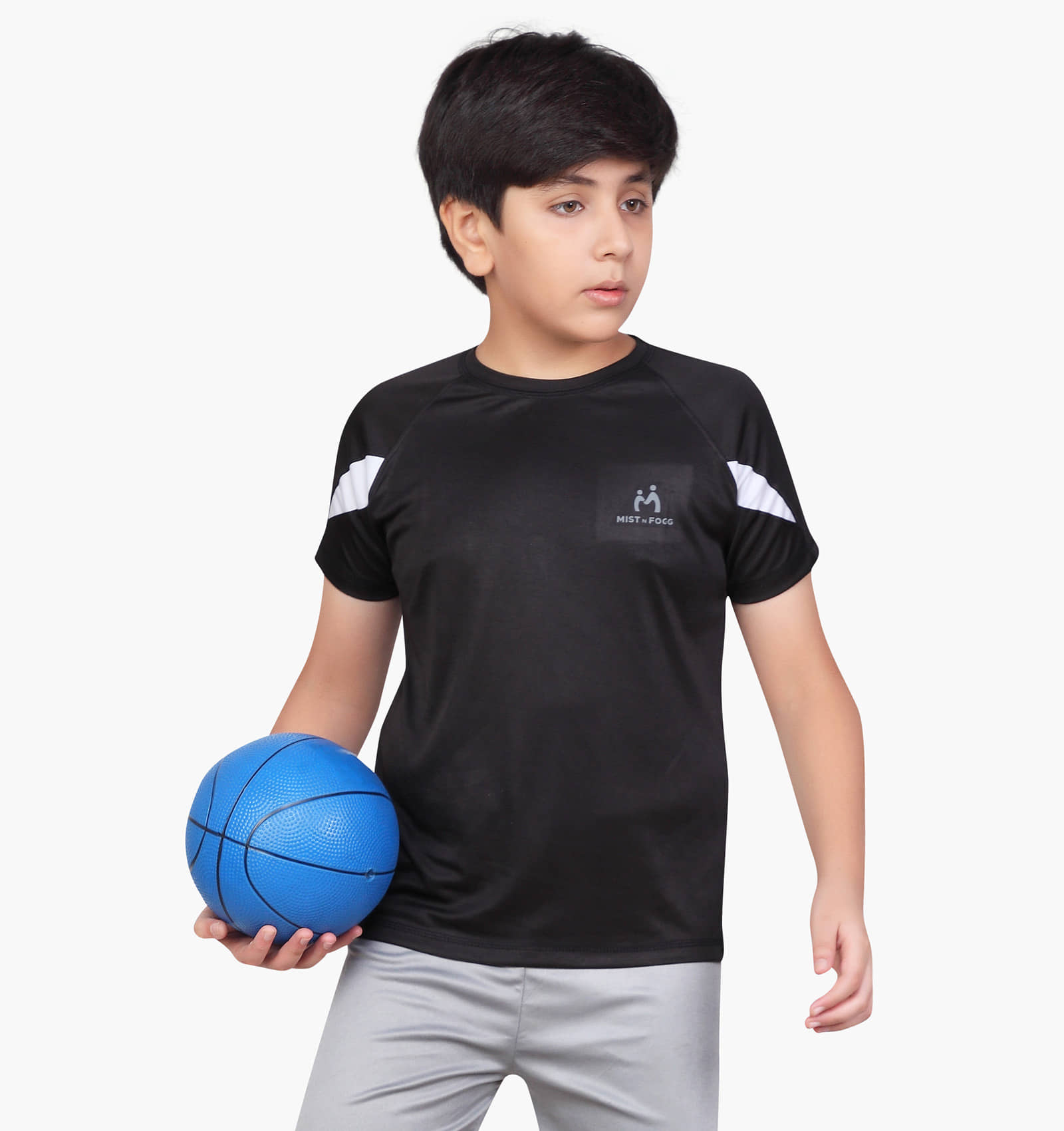 MIST N FOGG Pack of 3 Boys Polyester T-Shirt ( Turquoise )