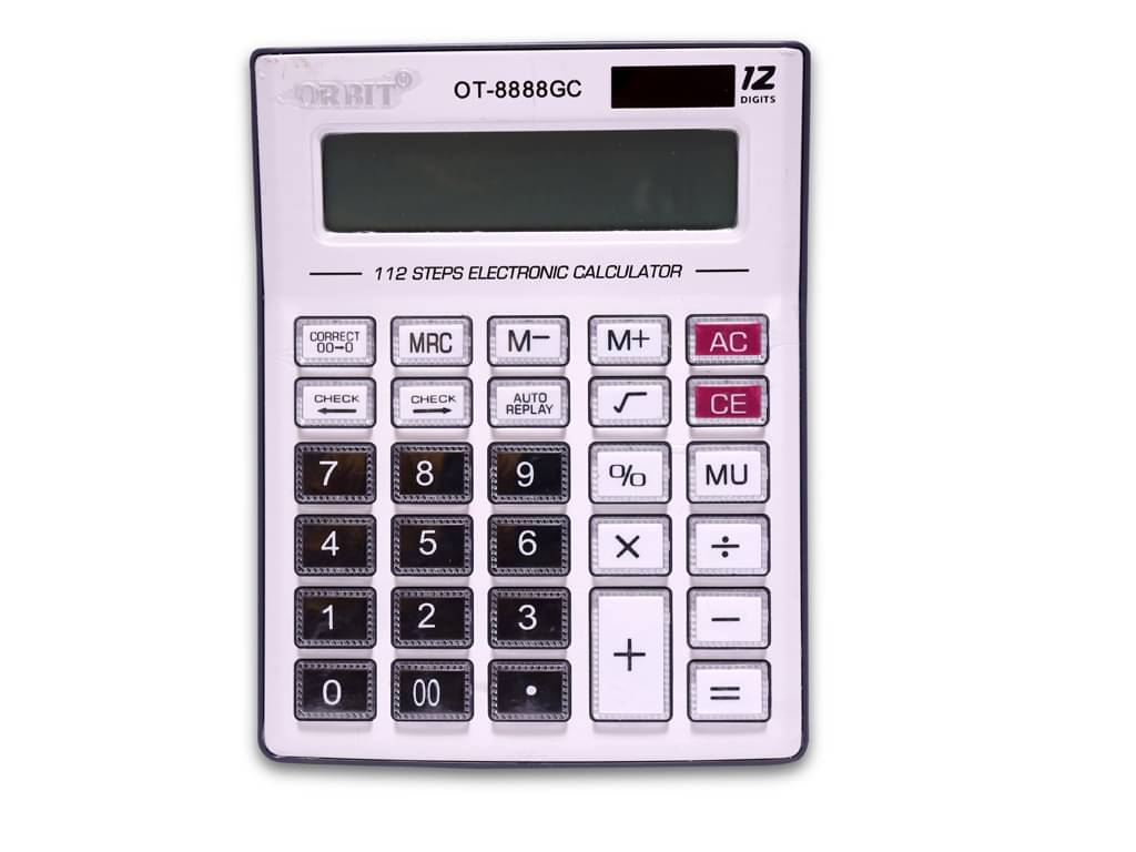 ORBIT CK - 12 Digits Basic Calculator ORBIT CK - 12 Digits Basic Calculator