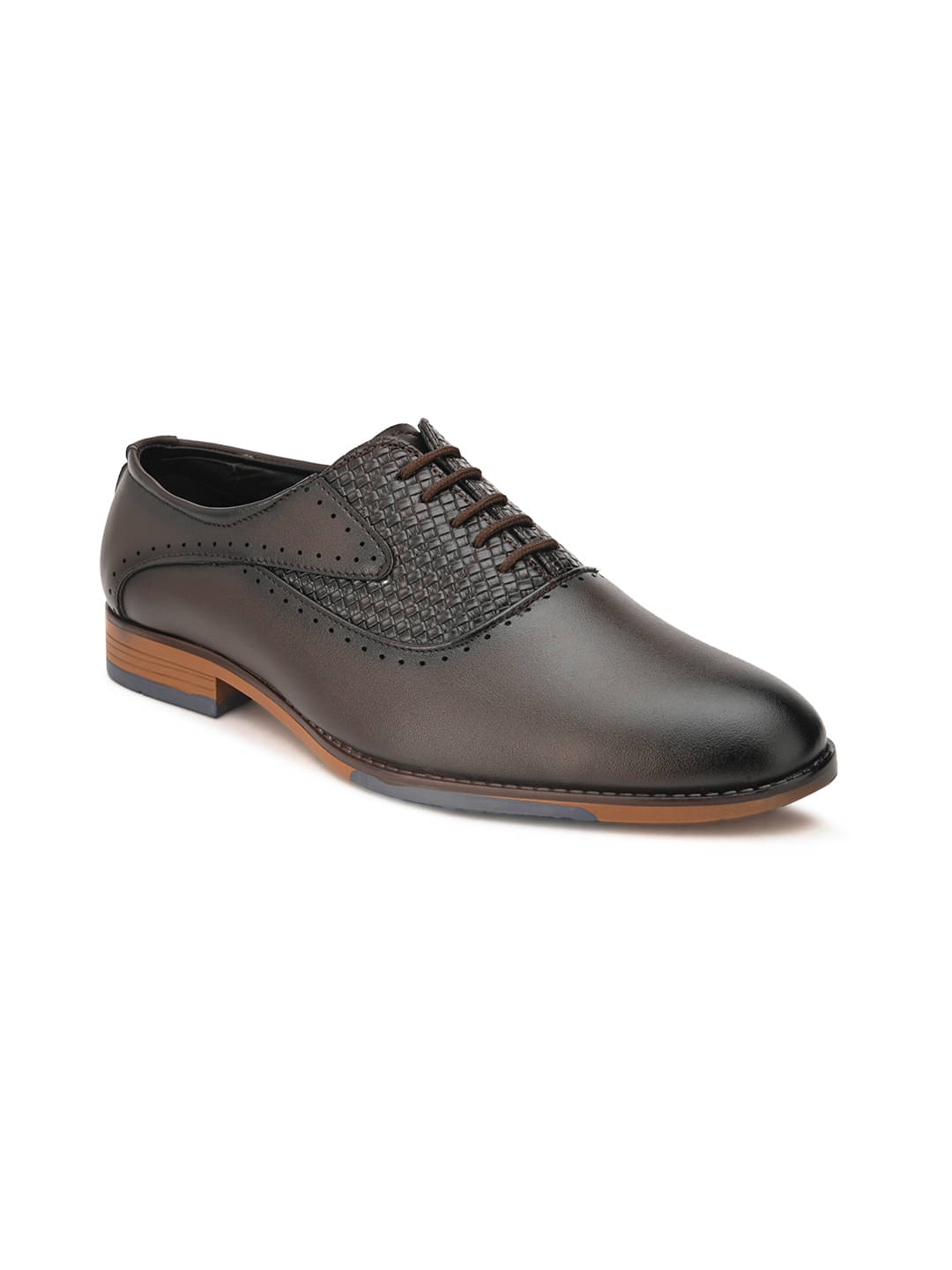     			Sir Corbett - Brown Men's Brogue Formal Shoes
