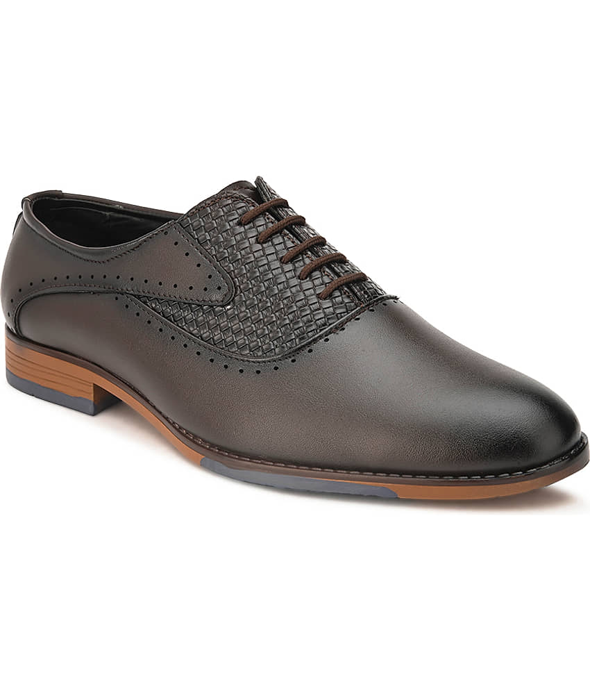 Sir Corbett - Brown Men's Brogue Formal Shoes - Formal Shoes | Buy online on ZillyBuy