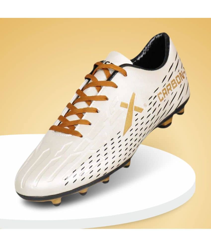 Vector X CARBON-X Pearl White Football Shoes - Sports Shoes | Buy online on ZillyBuy