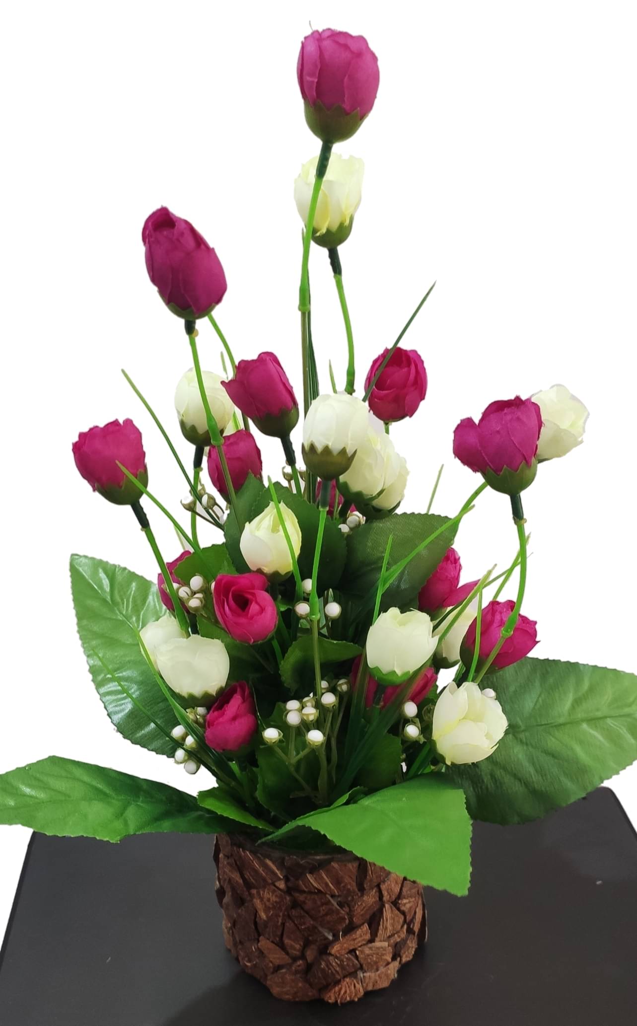     			BAARIG - Purple Rose Artificial Flower ( Pack of 1 )