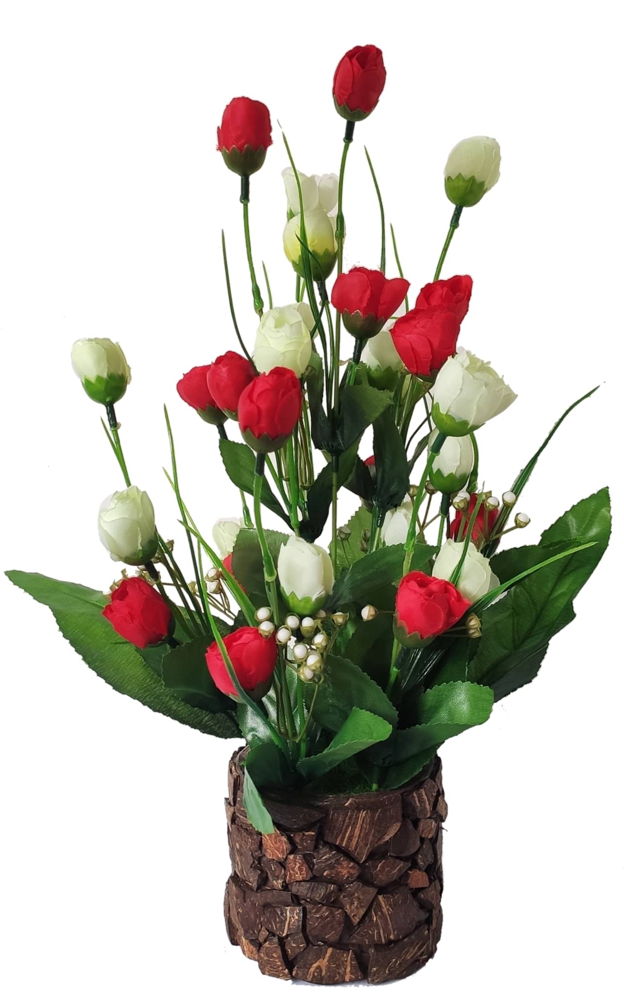     			BAARIG - Red Rose Artificial Flower ( Pack of 1 )