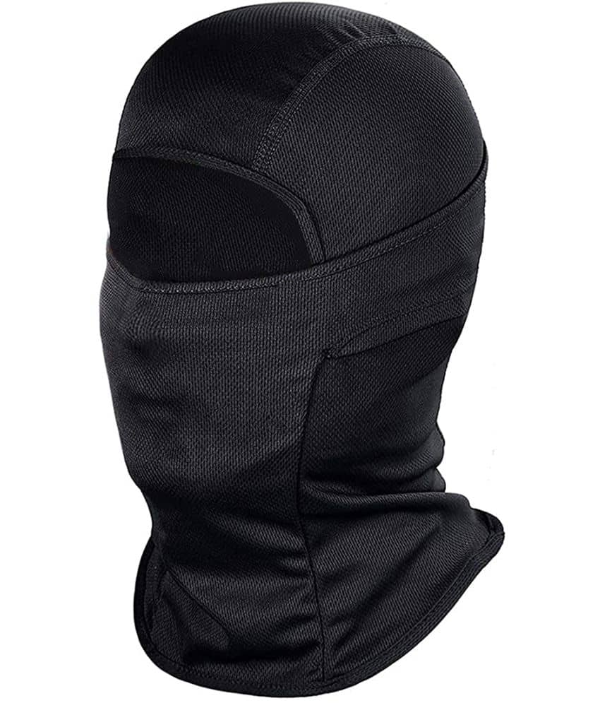 Bentag Black Polyester Anti Pollution Mask ( Pack of 2 )
