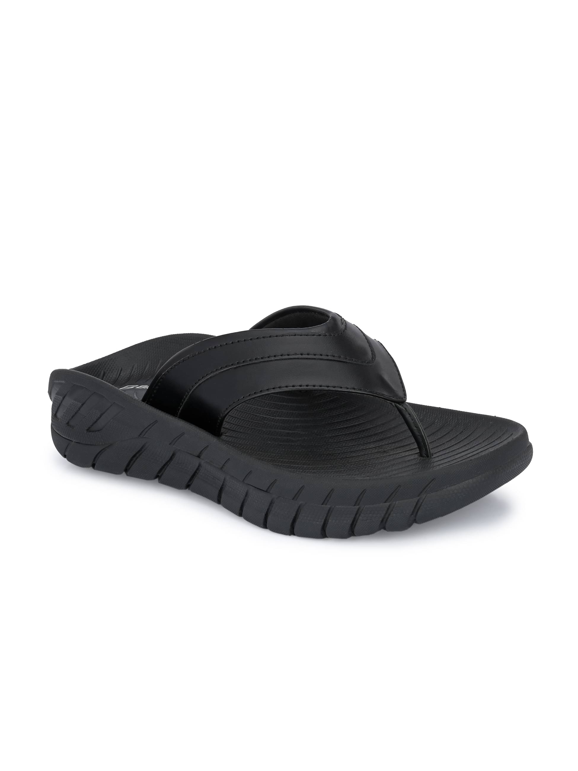 Big Fox - Black Men's Thong Flip Flop - Image 2