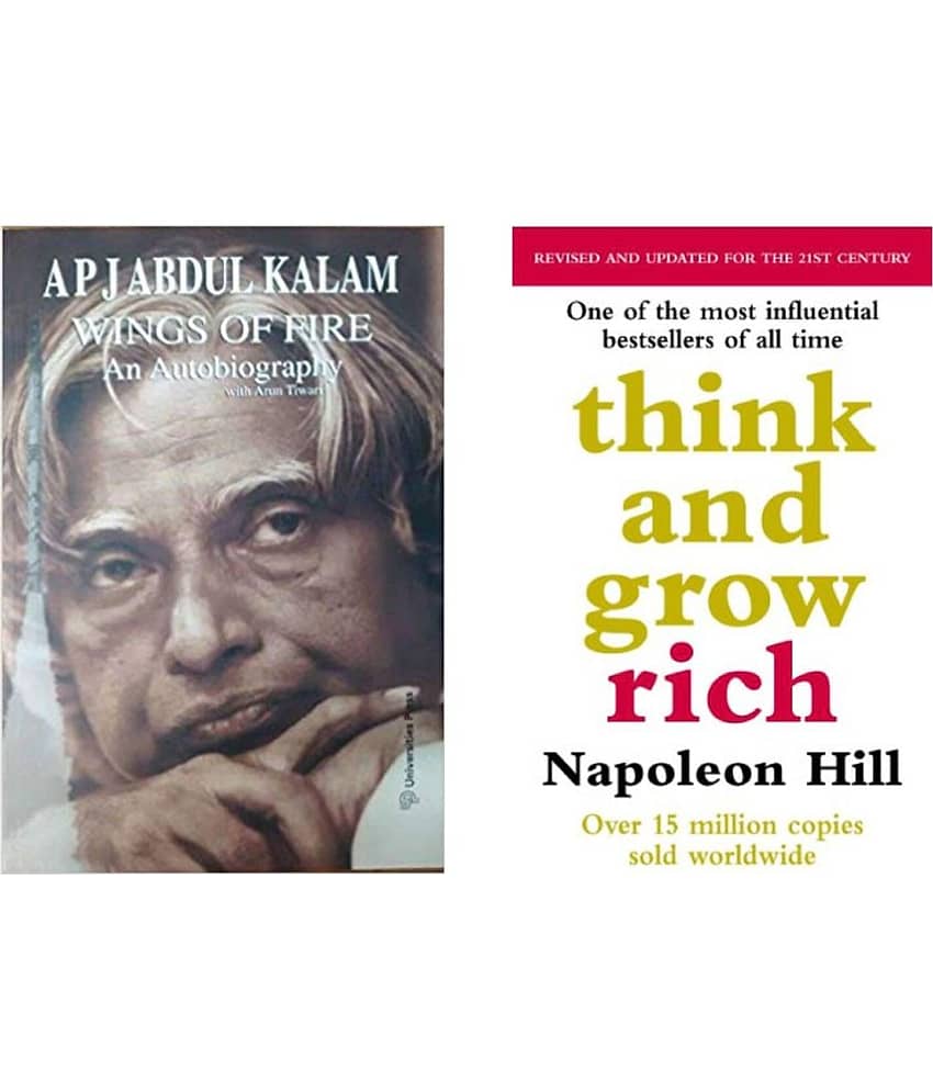 Combo of 2 Books Wings of Fire + Think And Grow Rich (Engish, Paperback) - Stationery | Buy online on ZillyBuy