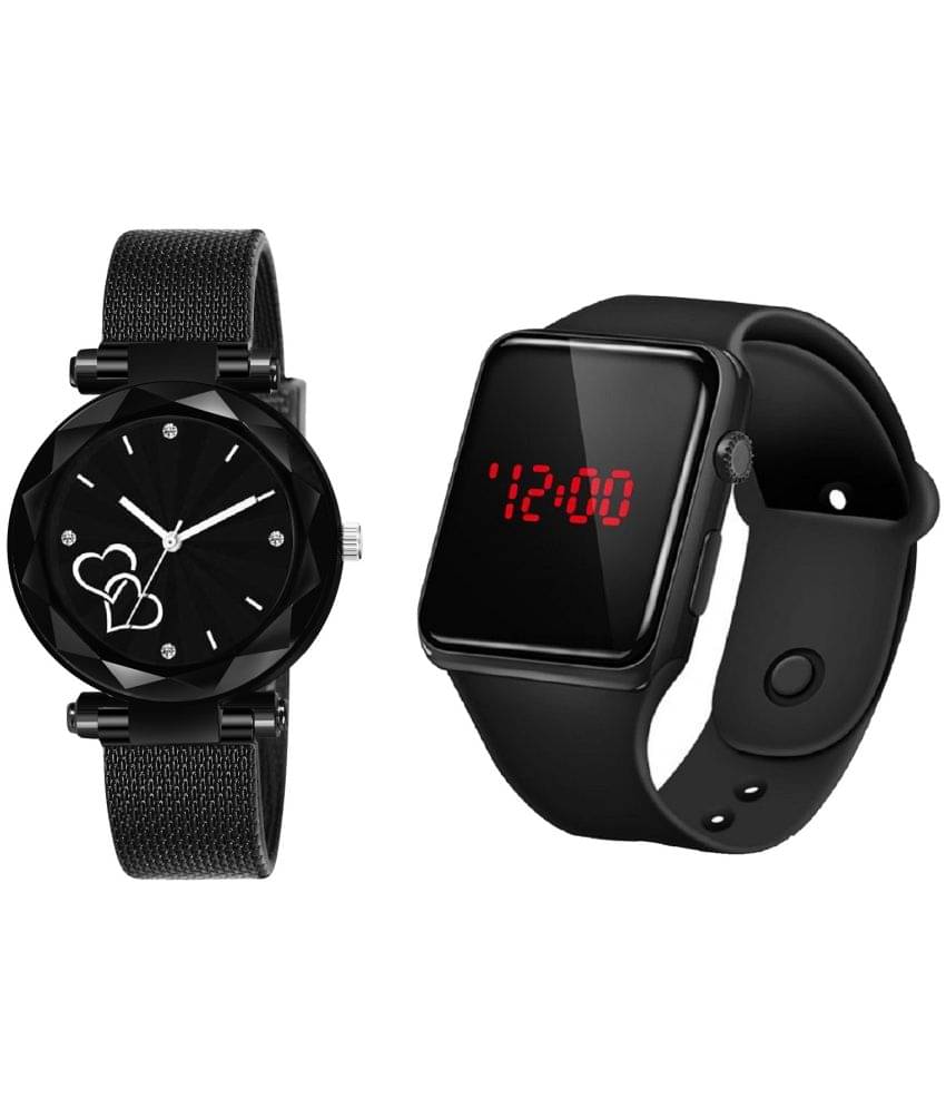 Cosmic - Black Dial Digital Boys Watch ( Pack Of 2 ) Cosmic - Black Dial Digital Boys Watch ( Pack Of 2 )